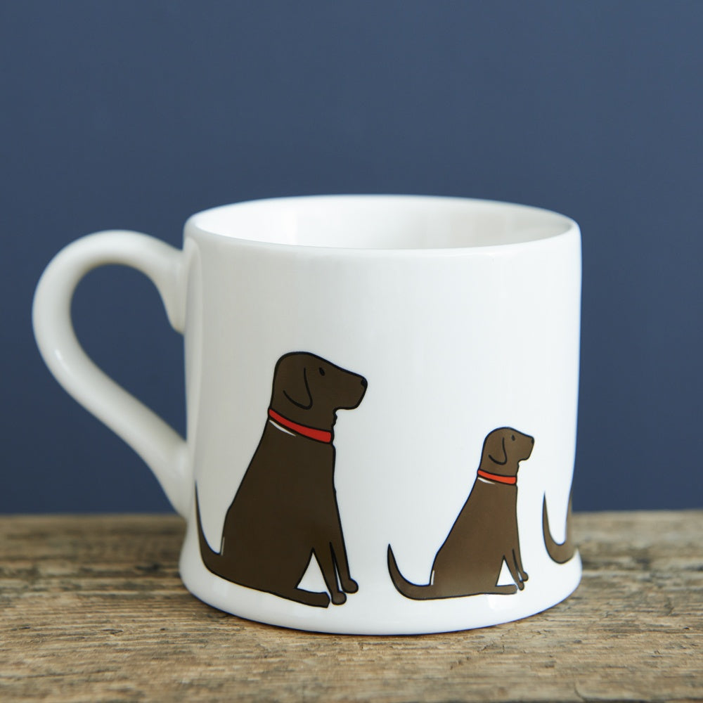 Chocolate Labrador Mug