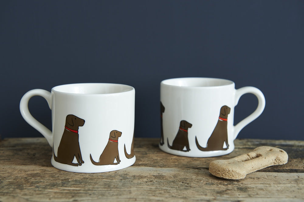 Chocolate Labrador Mug