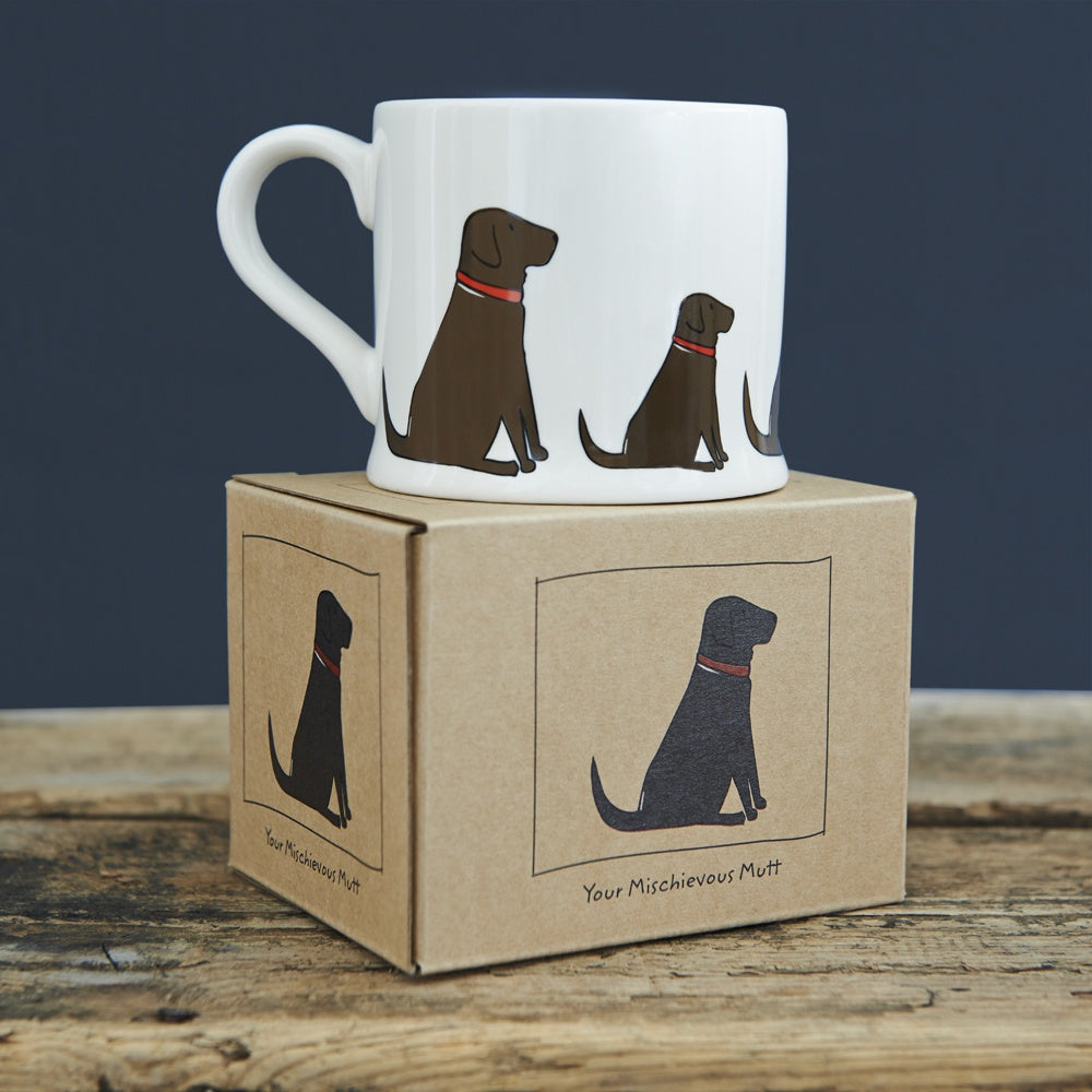 Chocolate Labrador Mug