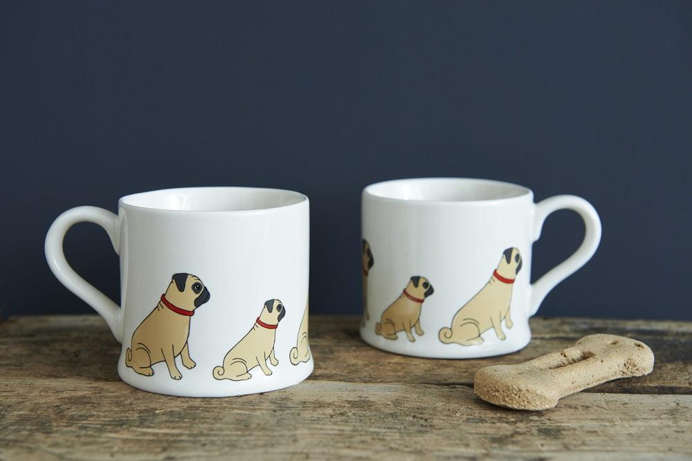 Sweet William Pug Mug