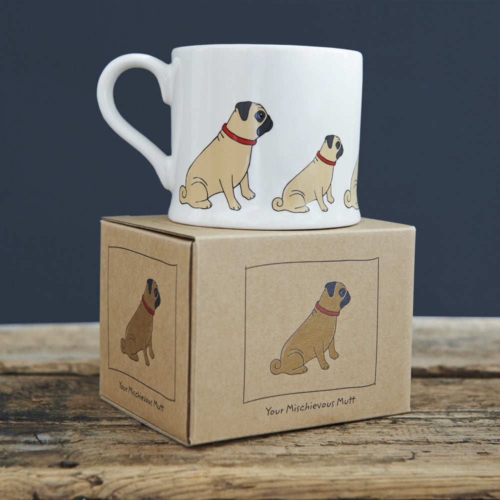 Sweet William Pug Mug