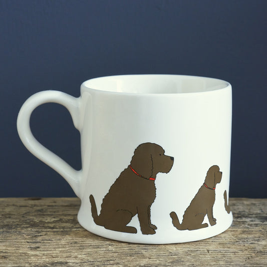 Cockatoo/Labradoodle (Chocolate) Mug