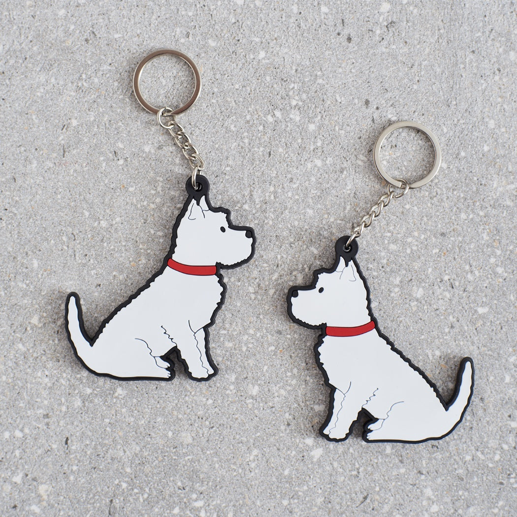 Westie Dog Keyring