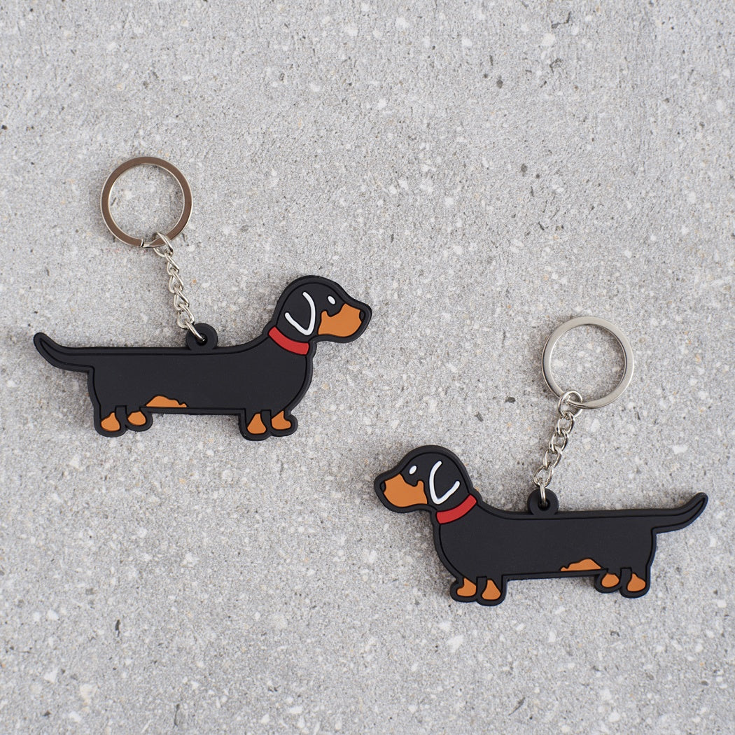 Daschund/Sausage Dog Dog Keyring