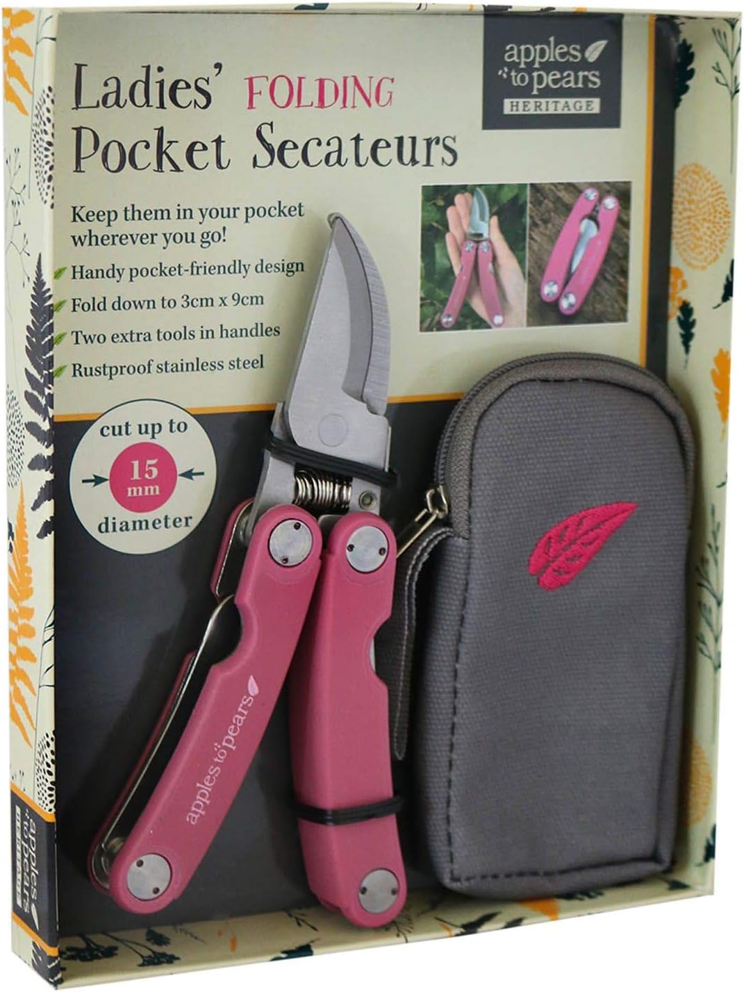 Folding Pocket Secateurs