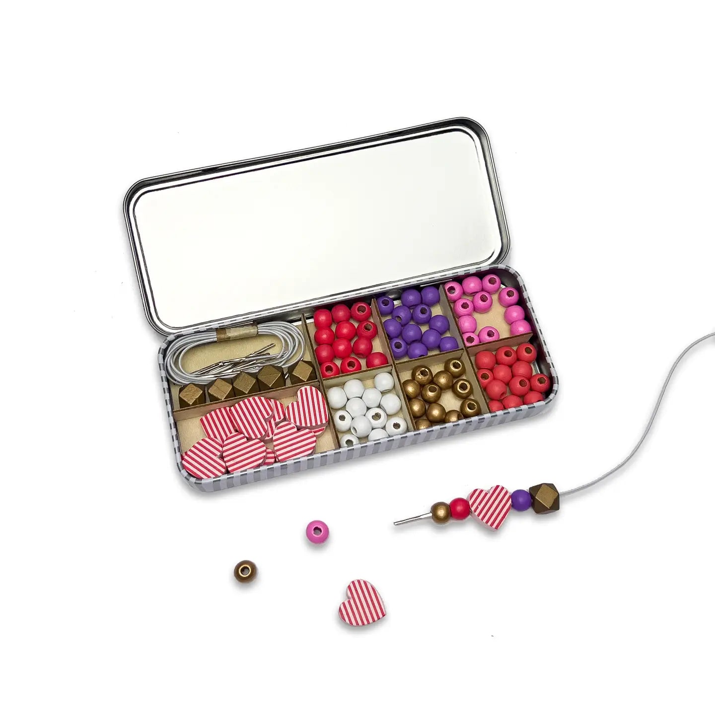 Cotton Twist Bracelet Kit in a Tin