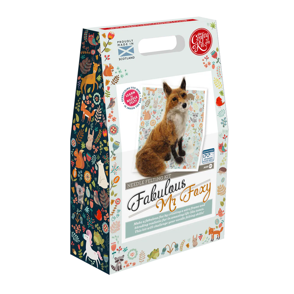 Fabulous Mr Foxy Needle Felting Kit