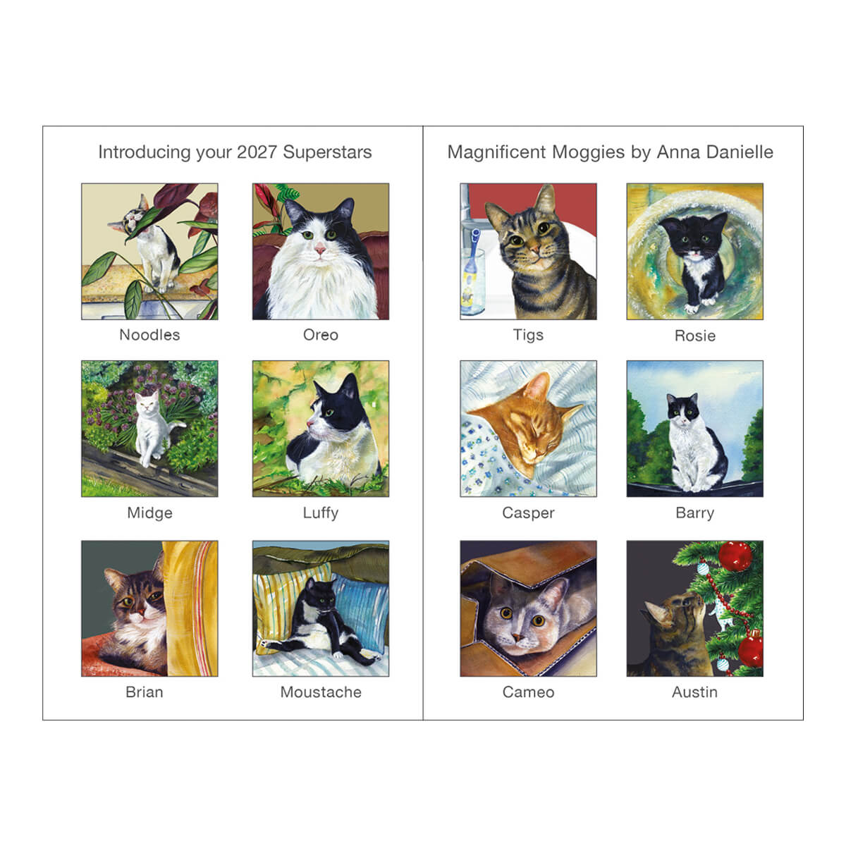 2027 Marvellous Moggies Diary