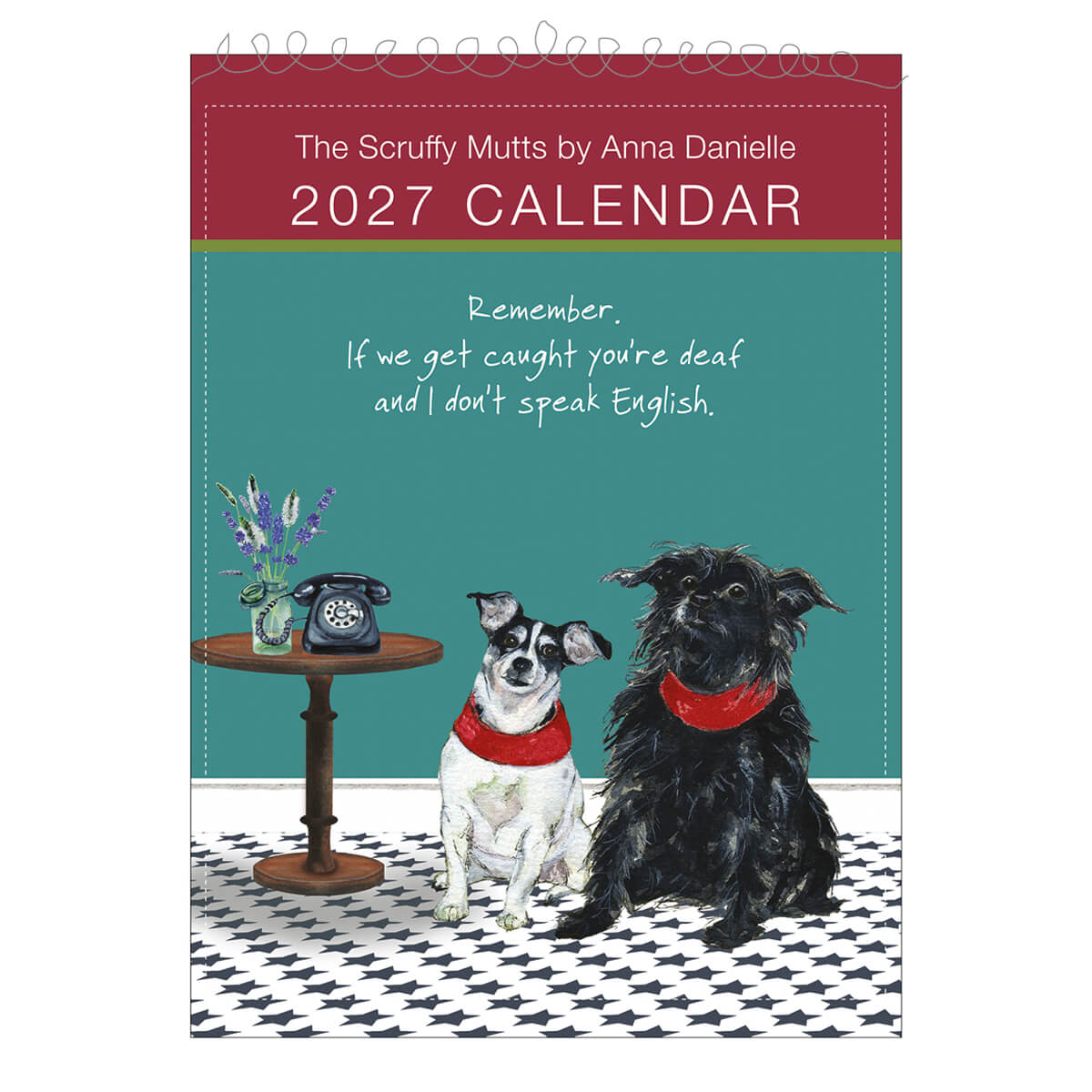 2027 Scruffy Mutts Calendar