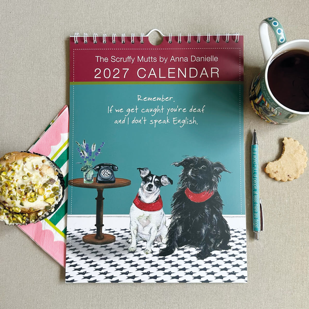 2027 Scruffy Mutts Calendar