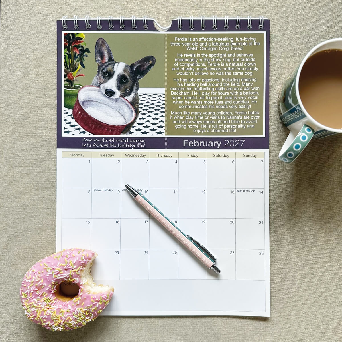 2027 Scruffy Mutts Calendar