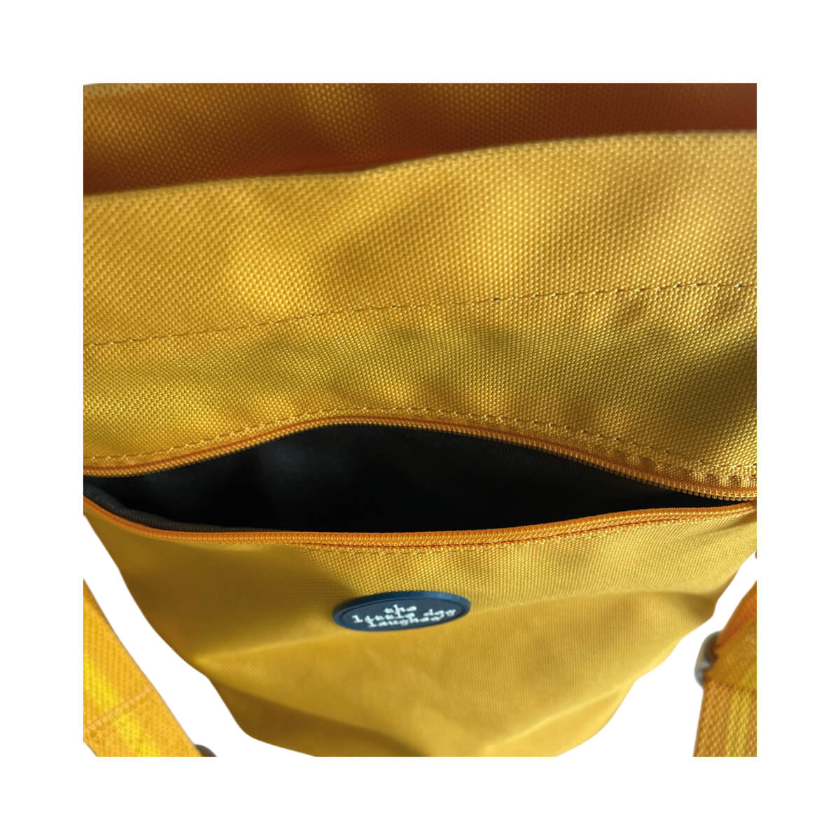 Little Dog Laughed Dog Walking Bag Yellow