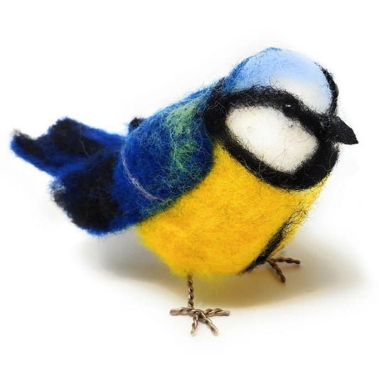 British Birds Blue Tit Needle Felting Craft  Kit