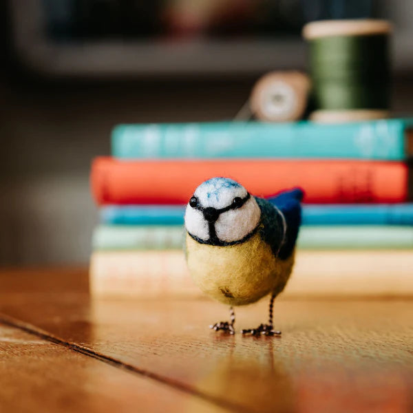 British Birds Blue Tit Needle Felting Craft  Kit