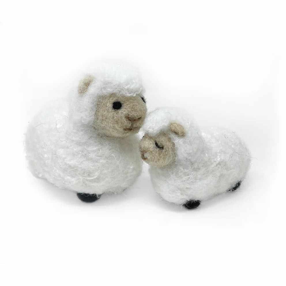 Sheep Family Needle Felting Craft  Kit