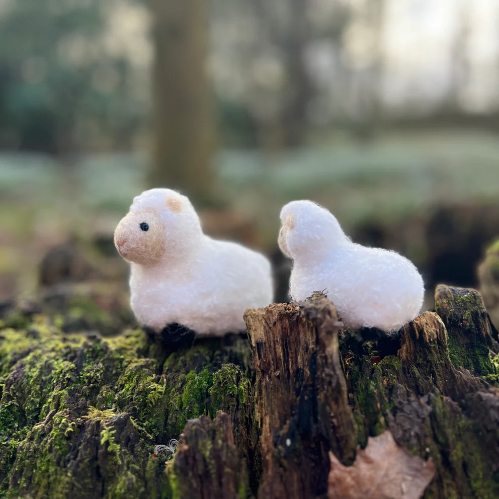 Sheep Family Needle Felting Craft  Kit