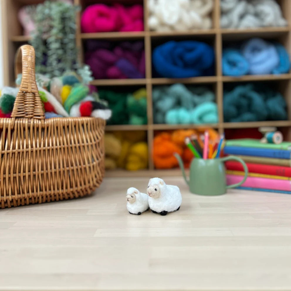 Sheep Family Needle Felting Craft  Kit