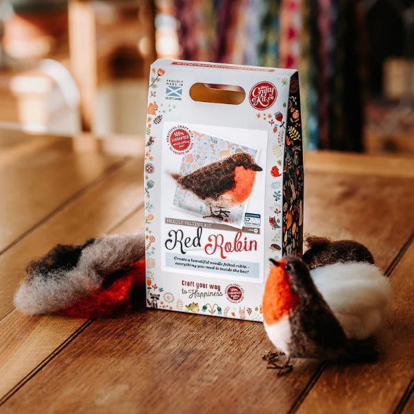 British Birds Robin Needle Felting Craft Kit