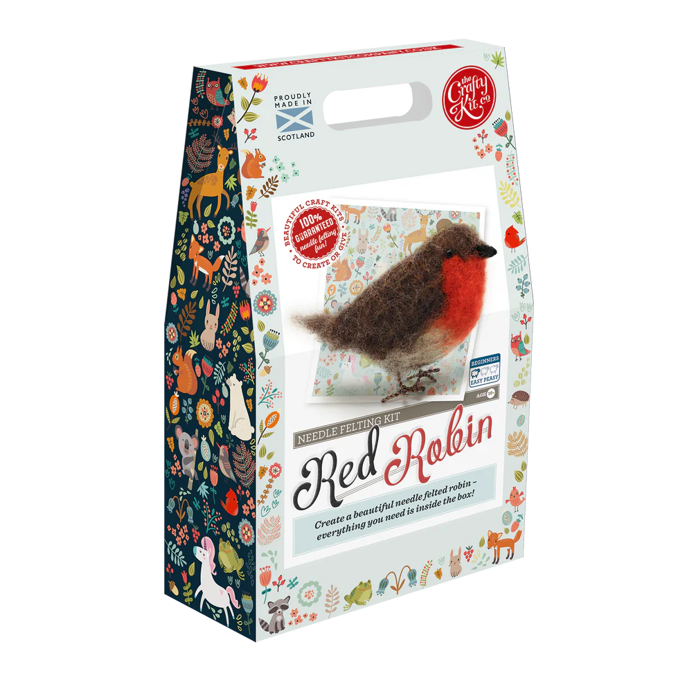 British Birds Robin Needle Felting Craft Kit