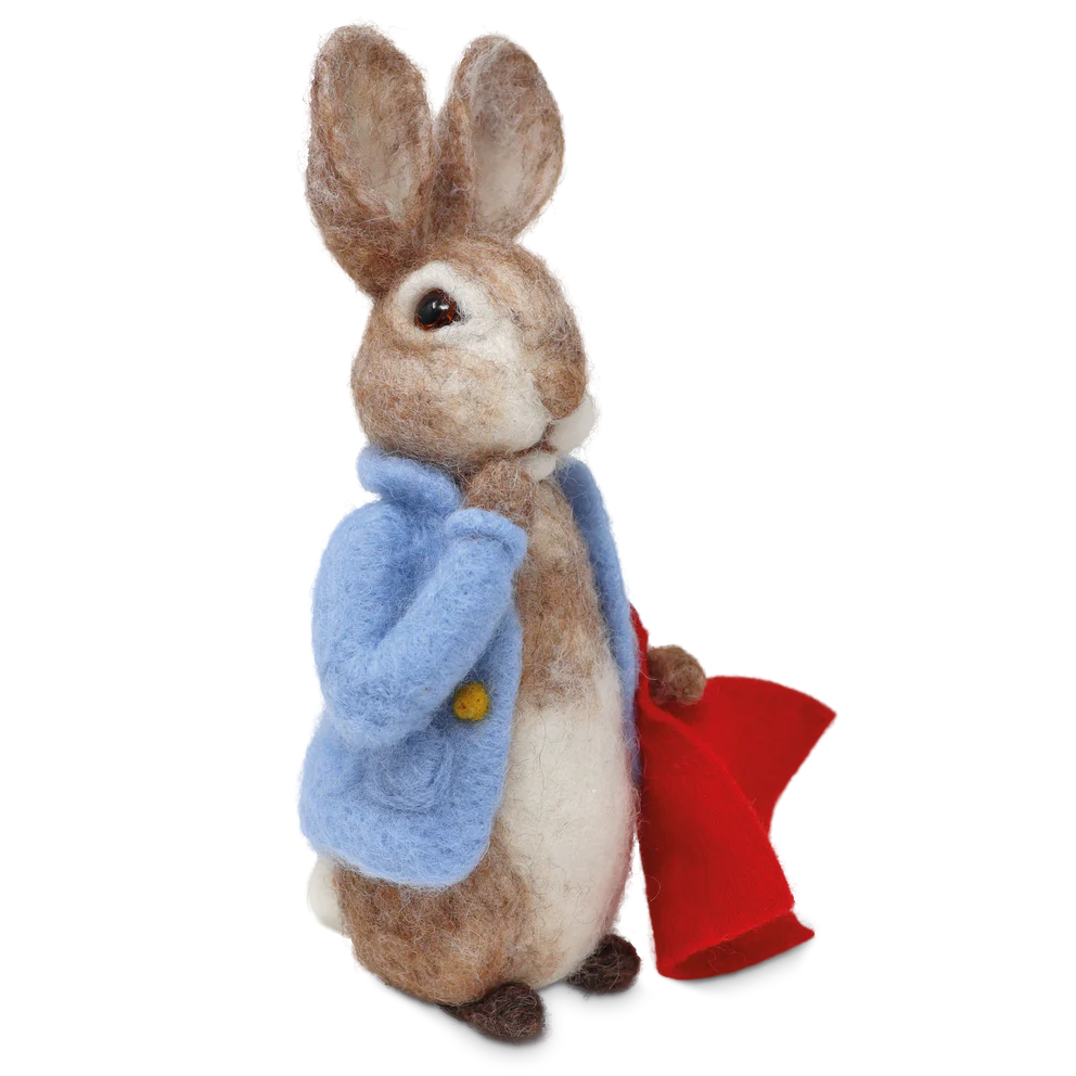 Beatrix Potter-Peter Rabbit and his Pocket Handkerchief Needle Felting Craft  Kit