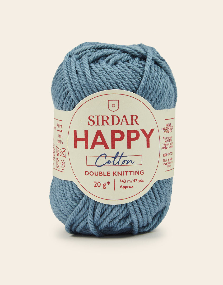 SIRDAR Happy Cotton Yarn - 20g