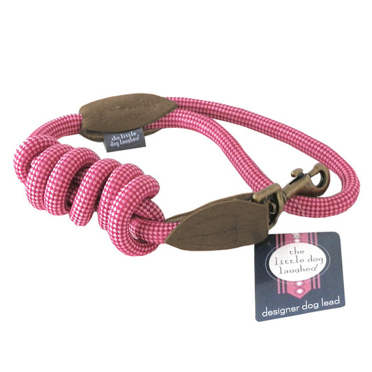 Designer Dog Lead - Pink