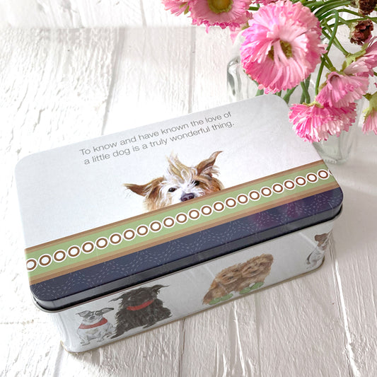 Little Dog Storage Tin