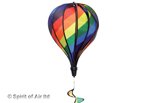 Grand hot air balloon ~ Rainbow stripe