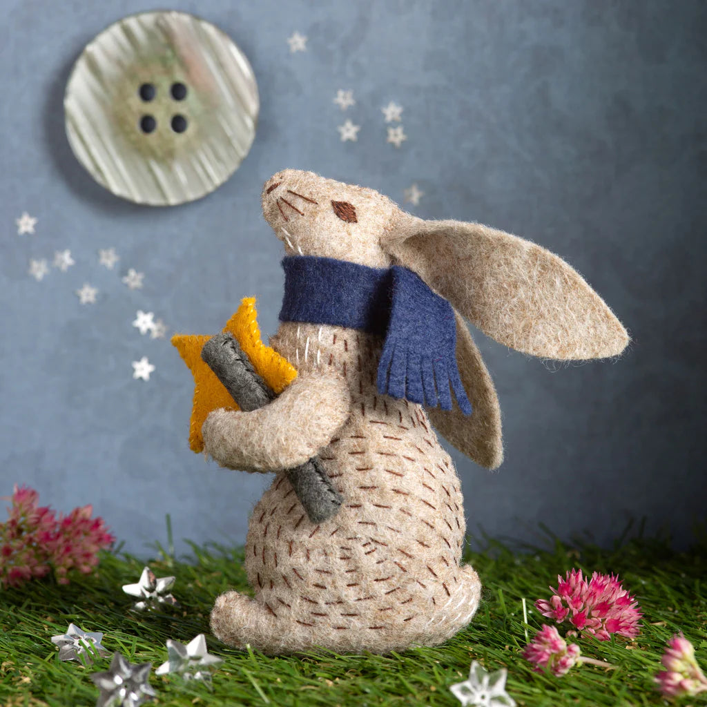 Wool Mix Felt Craft Kit Prof. Hare, Stargazer