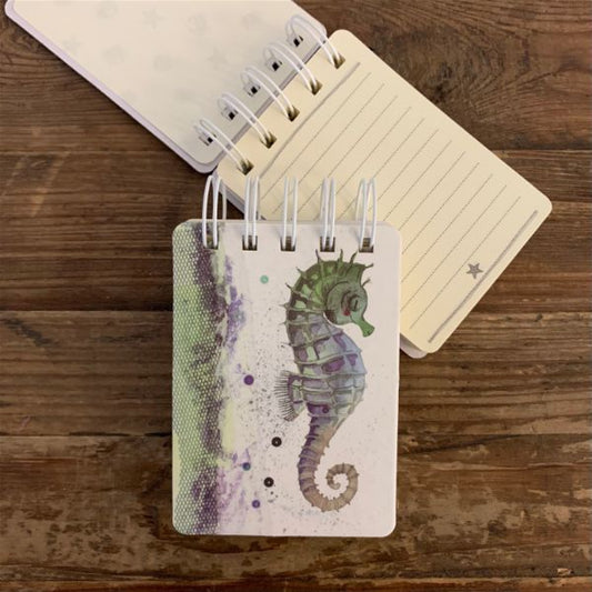 Seahorse Spiral Notepad