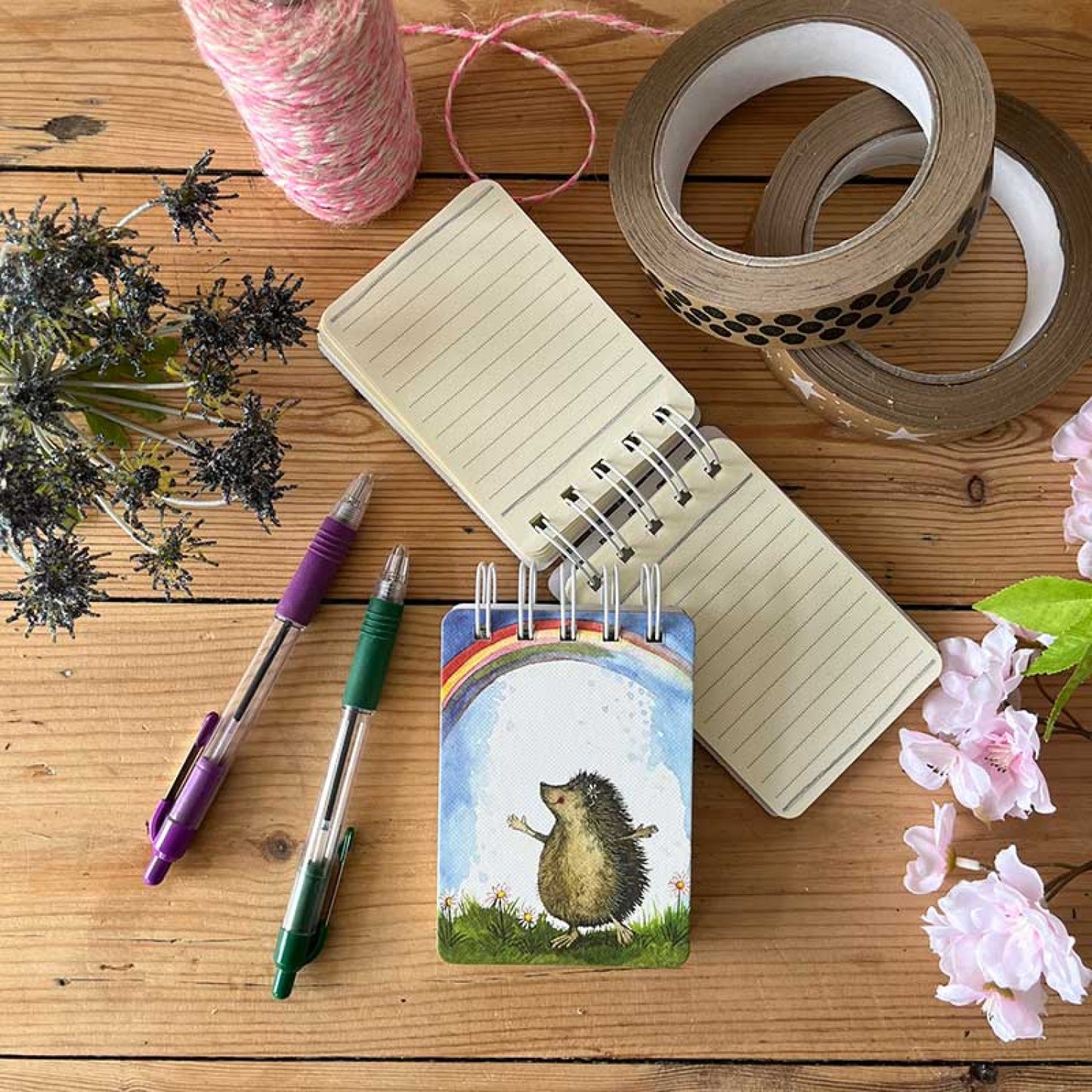 Hedgehug Spiral Notepad