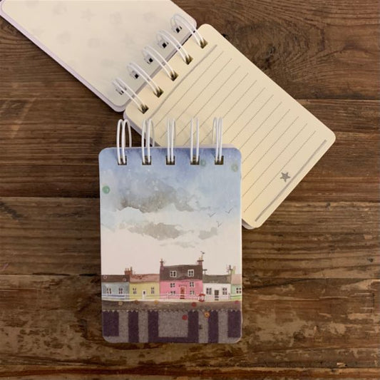 Harbour Cottages  Spiral Notepad