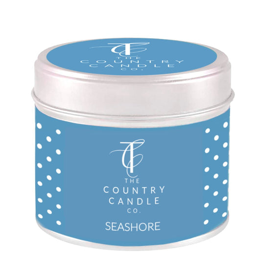 Quintessential Seashore Tin Candle