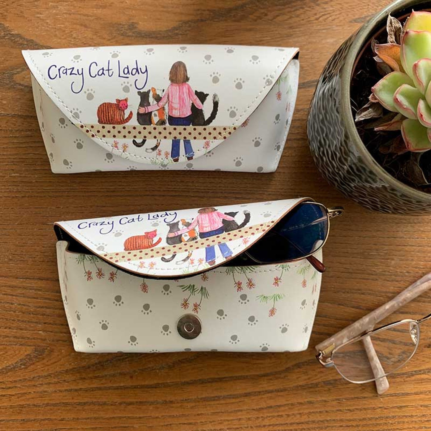 Crazy Cat Lady Spectacle Case