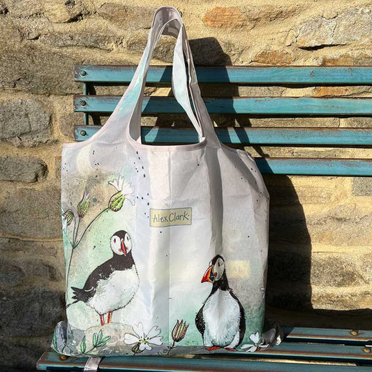 Puffins Reusable Shopping Bag