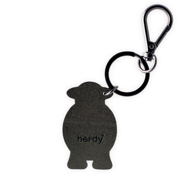 Herdy Yan Stripe Metal Keyring