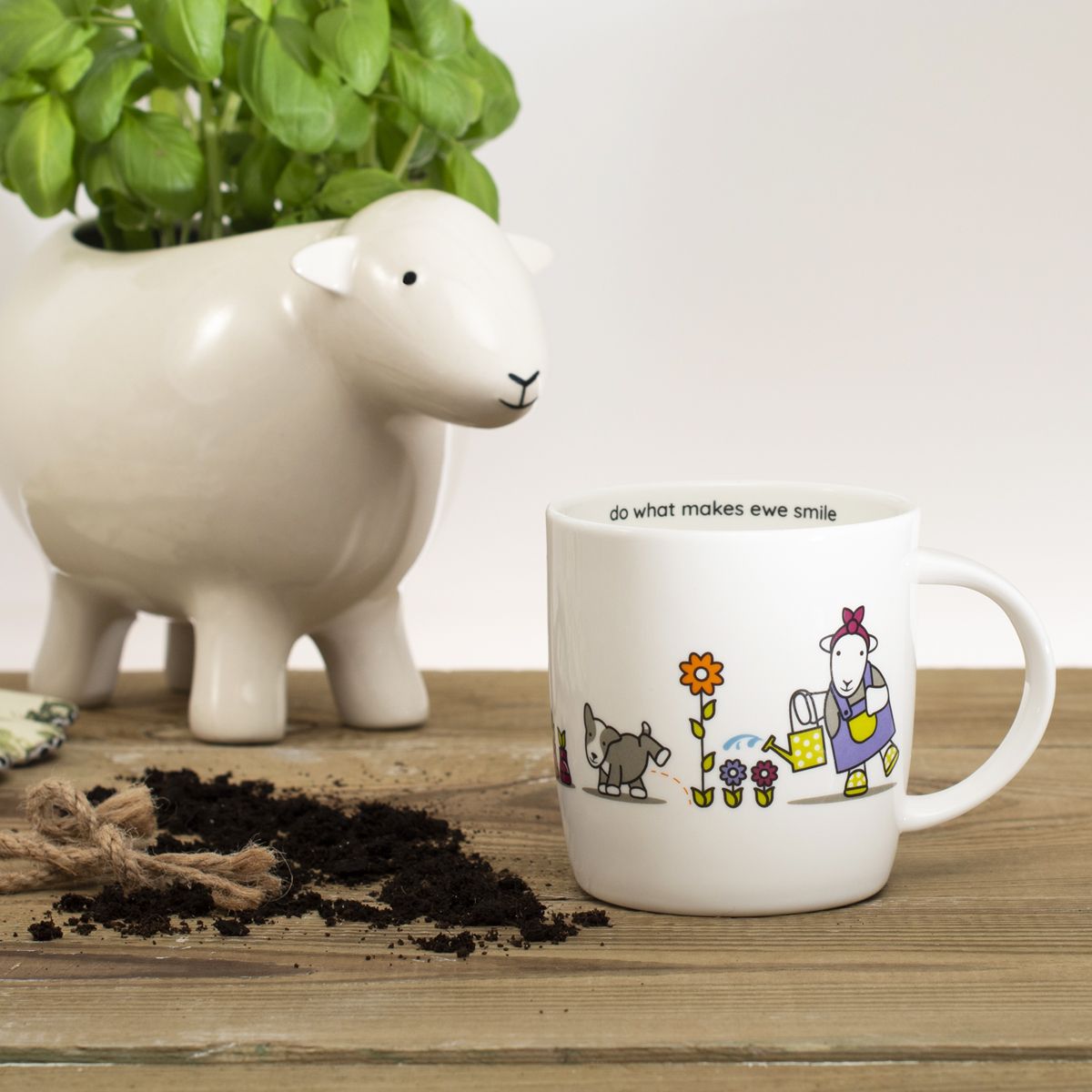 At the Baa-llotment Mug