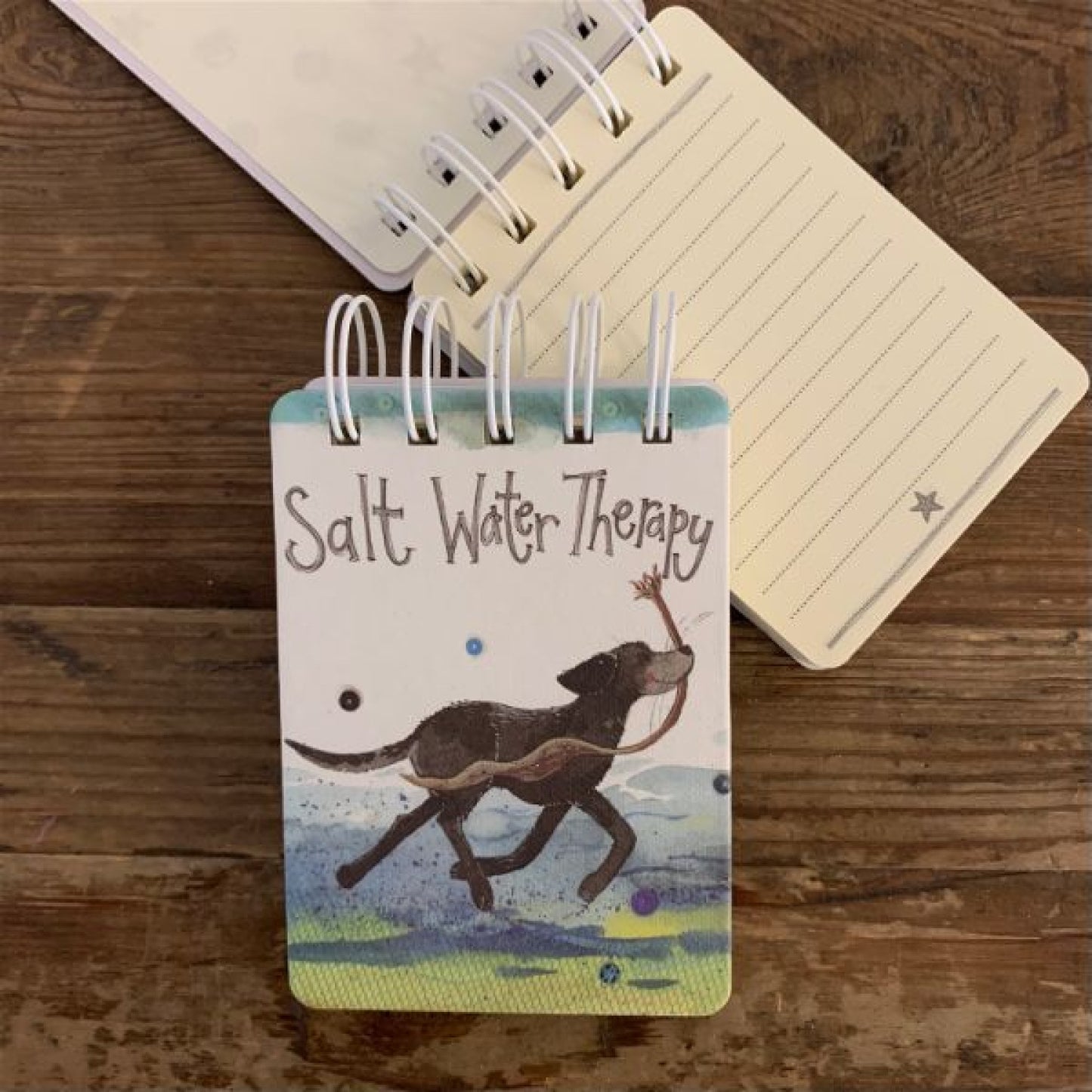 Salt Water Therapy Small Spiral Bound Notepad