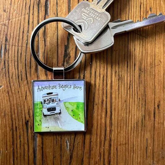 Motorhome Keyring