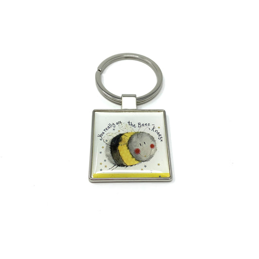 Bees knees keyring