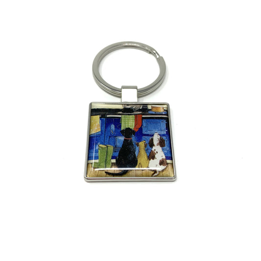 Hotdogs keyring