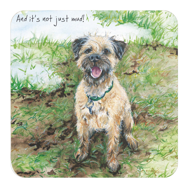 Border Terrier Dog Coaster