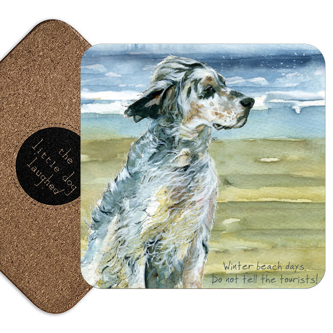 English Setter Dog Coaster