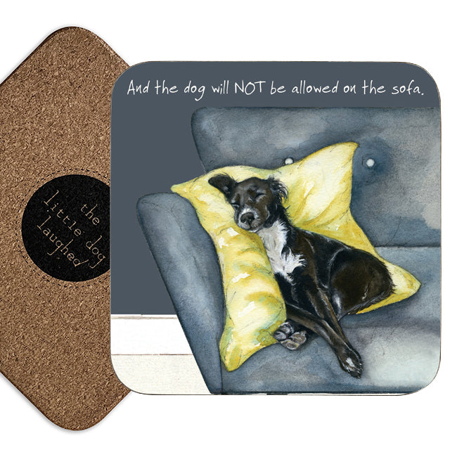 Spaniel Crossbreed Dog Coaster | The Little Dog Laughed