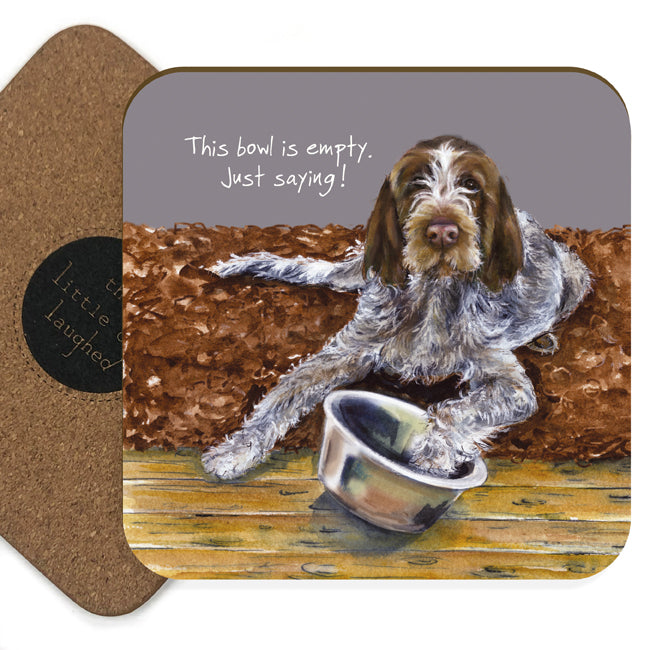 Italian Spinone Coaster | Little Dog Laughed