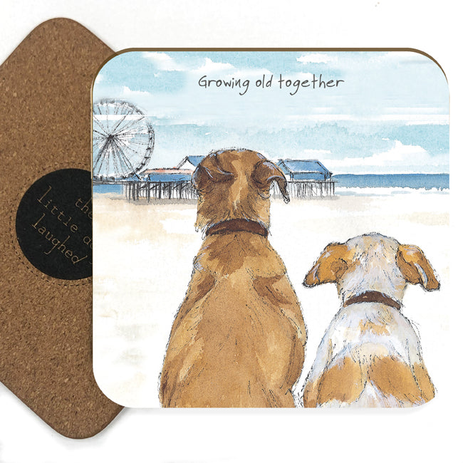 Battersea Rescue Dogs Coaster | Little Dog Laughed