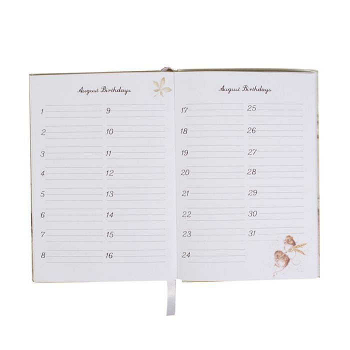 Birds of a feather Wrendale Address Book