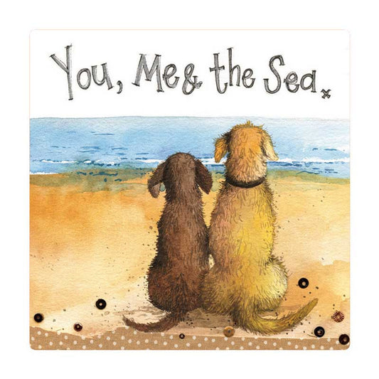 You, Me and the Sea Fridge Magnet