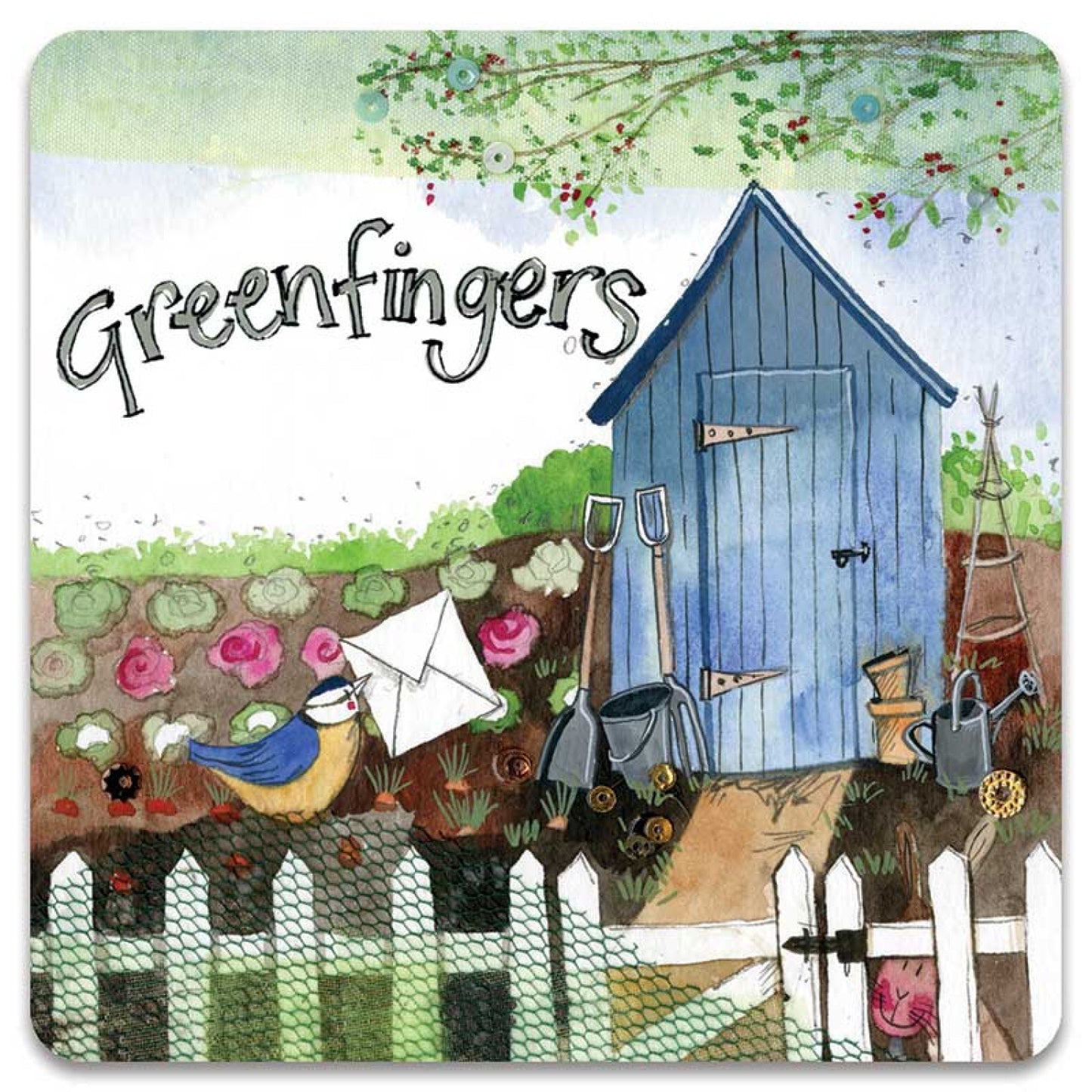 Greenfingers Fridge Magnet