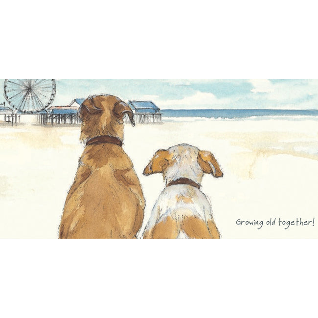 Battersea Rescue Dog Greeting Card | The Little Dog Laughed